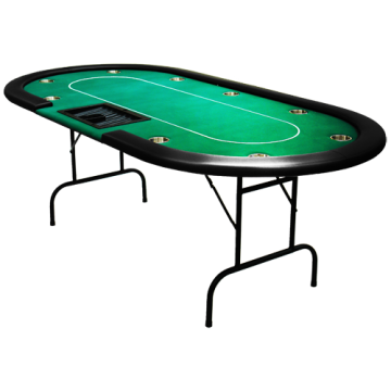 Professionellt Pokerbord 9 personer inkl. kophållare