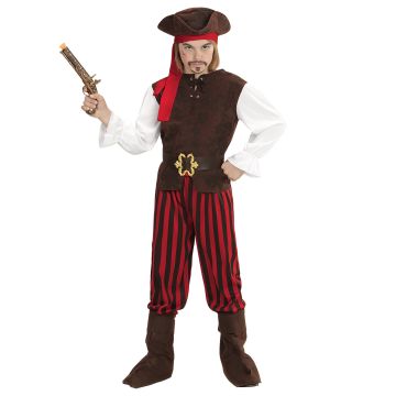 Karibisk piratkostym till pojkar