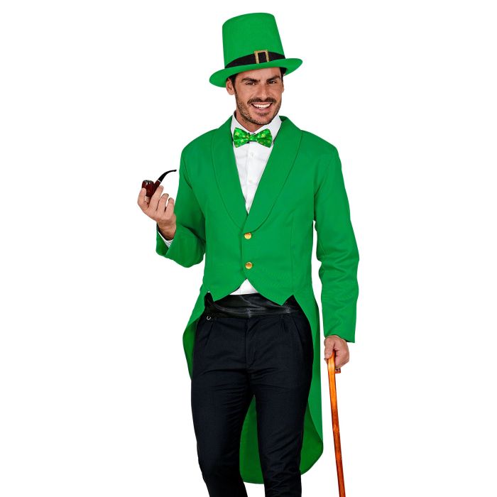 Grön kavaj för herrar till Sankt Patricks dag